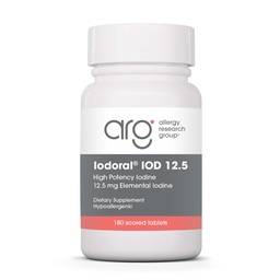 Optimox Iodoral 12, 5 mg συμπλήρωμα - συμπλήρωμα ιωδίου, Θυρεοειδή Υποστήριξη για Γυναίκες και Άνδρες, Χάπια Λύσης Λούγκολ, Ιωδιούχα Δισκία Κάλιου, Καθημερινή Ορυκτό Σύμπλεγμα - 180 Μέτρα