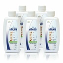 Hübner Original Silicea Gel 17 fl oz / 500 ml, 5 Pack, for Hair, Skin, Nails, and Connective Tissue, Pure Colloidal Silica Gel Formula, No Additives or Preservatives