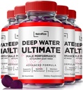 NutraRize (5 Pack) Deep Water Ultimate Male Gummies - Official Deep Water Male Essentials, Premium Deepwater Ultimate Gummies for Men, Deep Water Ultimate Male Gummy, Performance Review (300 Gummies)