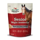 Manna Pro Weight Accelerator for Senior Horses – Weight Gain and Muscle Support Supplement with Omega 3 Fatty Acids and Flaxseed – High-Calorie Feed Topper for Horses – 8 lb Bag