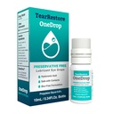 TearRestore OneDrop Preservative Free Eye Drops for Dry Eyes, Advanced Artificial Tears Formula, Safe for Contacts, Blur-Free Relief for Severe Dryness, Daily Lubricating Eyedrops for Soothing Comfort