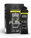 Science in Sport BETA Fuel + Nootropics - Nootropic Energy Gel - Optimal 1:0.8 Maltodextrin to Fructose Ratio - 40g Carbohydrates - Sports Nutrition - Lemon & Lime Flavor - 6 Count