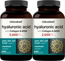 NatureBell 2 Pack Υαλουρονικό οξύ Συμπληρώματα 2,000 mg 
