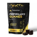 Pure Shilajit Gummies with Ashwagandha,Trace Minerals & Fulvic Acid, Natural & Non GMO Supplement for Men & Women, 30 Count