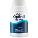 Vision Optivall Pro Max - Our Best Vitamin A Enriched Eye Support with Lutein & Zeaxanthin - Clear Vision and Eye Health Supplements for Adults - Eyesight Improvement Supplements - Eye Pills