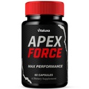 Apex Force Performance Capsules, ApexForce Supplements Advanced Max Strength Pills Capsulas, Premium Vitamin Support Formula Overall Health & Wellness, Improve Energy, Stamina Pastillas (60 Capsules)