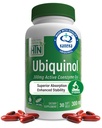 Health Thru Nutrition Ubiquinol 300mg 30 Softgels as Kaneka QH Reduced CoQ-10 | Stabilized - 3rd Party Tested | Enhanced Bioavailability | Cardiovascular & Mitochondria Function Support | Non-GMO