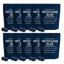Ten Packs of Methylene Blue Gummies, Cognitive Support & Mental Focus, Vegan Non GMO Formula, Clean Ingredient Profile, Easy Gummy Format, 30 Gummies (10)