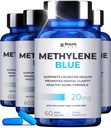 Ultimate Methylene Blue Capsules 20mg - Memory Supplement for Brain Focus Fuel | Blue Methylene Pharmaceutical Grade - Energy and Focus Supplement | Energy Pills | 240 Servings