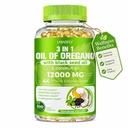 LMADELY Oil of Oregano Softgels with Black Seed Oil & Coconut Oil, 300 Count Small Softgels, 3-in-1 Oregano Extract Supplement, Non-GMO Herbal Formula for Daily Wellness