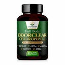 VITAMISAN Stem Cell Plus Chlorophyll Capsules – Natural Internal Deodorant for Body Odor, Breath, Underarms & Intimate Freshness – Gut Health Support, 60 Caps