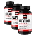 Force Factor Glutathione Longevity & Anti-Aging, Reduced Glutathione Supplement with CoQ10 & PQQ, Master Antioxidant Formula to Support Immune Health, Skin, Cellular Energy & Liver Detox, 60 Capsules