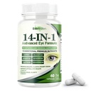 Evervision 14-in-1 Advanced Eye Formula - Eye Vitamin and Mineral Supplement for Eye Health - 60 Capsules (1pc)