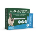 Mervue Multivitamin + Immune Support for Cats – Pre-Measured Cat Multivitamin Gel Packets for Daily Vitality – Formula with Beta Glucans and Taurine for Cats for Natural Defenses (14, 5ml Packets)