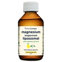 Magnesium Liposomal | with Vitamins D3 & K2 | Magnesium Bisglycinate | for Children & Adults | Highly Absorbable Liquid Supplement | Lemon & Elderflower Flavour | 30-Day Supply | 5 fl oz