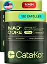 Cata-Kor NMN Supplement Alternative – Liposomal NAD+ Supplement - NAD CORE 60-Day Supply 120 Capsules