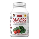 ANDREW LESSMAN Alpha Lipoic Acid ALA 400mg - 60 Capsules - The Universal Anti-Oxidant, Ultra-High Potency, No Additives