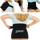 Arctic Flex Large Ice Packs for Injuries Reusable (17" x 12") Durable Gel Soft Ice Pack for Injuries Relief, Hot/Cold Therapy - Flexible Cold Packs, Adjustable for Back, Knee or Shoulder Pain Relief