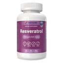 Resveratrol Supplement - Pure Trans-Resveratrol from Japanese Knotweed - Supports Energy & Anti-Aging - Potent Antioxidant - 120 Capsules for 120 Day Supply - Made in USA, Lab Tested