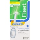 Fleet Laxative Liquid Glycerin Suppositories | 4 Count | 7.5 ML Each | Pack of 12 | Fast Constipation Relief in Minutes