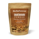HerbsForever Shatavari(Asparagus Racemosus) Root Powder- Female Reproductive Health, Hormonal Balance, Anti Stress -Teas, Lattes, Moon Milk -Non GMO, 2X Potency | Ultra Clean, Steam Treated|16oz-1LBS