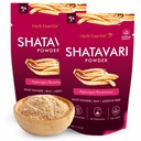 Herb Essential Shatavari Powder, Natural Asparagus Racemosus Root Powder, Rejuvenate Herb, Pure Shatavari Root Powder, Vegan Herbal Supplement for Daily Wellness, No Preservatives, 3.52 oz (Pack of 2)