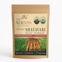 100% Organic Shatavari Root Powder, for Hormonal Balance, Menstrual Wellness, Fertility Support and Daily Vitality for Women, Traditional Ayurvedic Shatavari Powder - 16oz