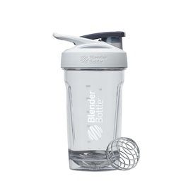 BlenderBottle Sport Tritan Shaker Bottle with Locking Lid, 24-Ounce, Grey