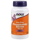 NOW Supplements, Phosphatidyl Serine 150 mg with Phospholipid compound derived from non-GMO Sunflower Lecithin, 60 Tablets