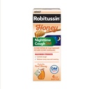 Robitussin Honey Nighttime Cough DM Max - Controls Cough, Runny Nose and Sneezing - Adult Formula, 4 Fl Oz
