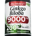 FITO MEDIC'S Ginkgo Biloba | Ginkgo biloba Herb Leaf Capsules | 200 Capsules | Concentrated Extract | Highly Absorbable Herbal Supplement