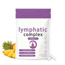 Lymphatic Complex 6-in-1 Capsules with Burdock, Dandelion & Kelp, Supports Digestion & Skin Vitality, Vegan, Non-GMO, Gluten-Free, 90 Veggie Caps