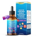 Liposomal Cortisol Shield, Ashwagandha, Magnesium, Theanine, Phosphatidylserine, St Johns Wort Liquid Drops – Ultra Potent, Natural Taste – 2 FL OZ (60ml)