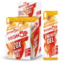 HIGH5 Energy Gel Quick Release Energy On The Go from Natural Fruit Juice (Mango, 20 x 40g)