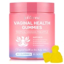 Vaginal probiotics Pineapple Gummies for Women ph–Slippery elm Feminine Balance Gummies,ph Balance probiotics for Women Feminine Care