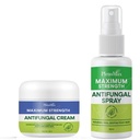 PLENO Ringworm Treatment for Humans: Antifungal Spray for Jock Itch, Eczema, Tinea Versicolor, Athletes Foot - Antifungal Cream for Rash & Itchy Skin