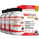 VisiShield Max Eye Health Supplement, 24 Premium Vision Vitamins and Minerals, 60 Capsules (3)