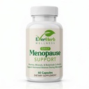 Daily Menopause Supplement for Women - 10-in-1 Botanical Blend with Black Cohosh, Dong Quai, Vitex & Red Clover - Hot Flashes, Night Sweats, Mood & Sleep Support - 60 Veggie Capsules