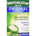 Mentholatum Original Ointment Soothing Relief Aromatic Vapors oz, No Color, 1 Ounce, (Pack of 3)