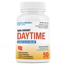 Puregen Labs Non-Drowsy Cold & Flu Medicine for Adults (50 Softgels) | Multi-Symptom Relief for Severe Congestion, Headache, Sore Throat, Fever, Aches and Pains (Daytime)