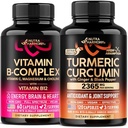 NUTRAHARMONY Vitamin B Complex & Turmeric Curcumin Capsules