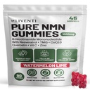 Pure NMN Gummies 1000mg – NAD+ Precursor Blend with Resveratrol, TMG, CoQ10, Quercetin & Vitamin C – Ideal for Energy, Healthy Aging, Daily Wellness, Vitality – Watermelon Lime, 90 Gummies