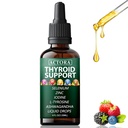 savari Actora Thyroid Support Liquid Drops - with Selenium Zinc Iodine L-Tyrosine Ashwagandha, Multivitamin - for Hormonal Balance, Gut Health, Mood, Sleep Support - 4 fl. oz (120mL) - 1 Piece