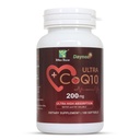 Ultra CoQ10 Softgels 200mg - High Absorption Ubiquinol for Energy, Heart & Cellular Health, Antioxidant Supplement, 100 Capsules