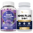 Migcopat Men’s Vitality Bundle – Multivitamin Gummies for Men + NMN 1000mg Cellular Energy Supplement