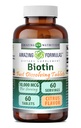 Amazing Formulas Biotin 10,000 mcg | Fast Dissolve Tablets | Non-GMO | Gluten Free Supplement | Made in USA (60 Count, Citrus)