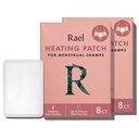 Rael Heating Patches, Herbal Heating Patches - Period Heating Pads for Cramps, Ultra Thin Design, On The Go Size, for All Skin Types (16 Count)