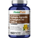 NusaPure Fadogia Agrestis, 600 mg, 150 Veggie Capsules (Non-GMO, Vegan)