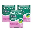 Dulcolax Pink Stimulant Laxative Tablets, Effective & Predictable Overnight Relief, Bisacodyl 5 mg (25ct)(Pack of 3)