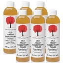 Caleb Treeze Digestion Tonic (Formerly: Stops Acid Reflux) Pack of 6, (8 oz each) – Old Amish Formula | Fast-Acting Natural Digestive Support for Occasional Heartburn, Indigestion and Bloating Relief